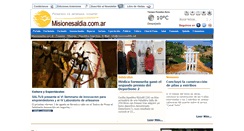 Desktop Screenshot of misionesaldia.net