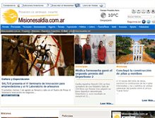 Tablet Screenshot of misionesaldia.net